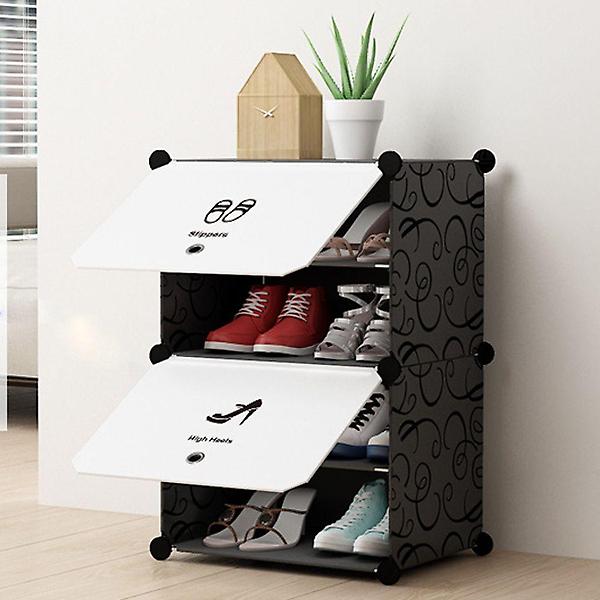  키밍 조립식 신발장 수납함 보관함 장식 구두 운동화