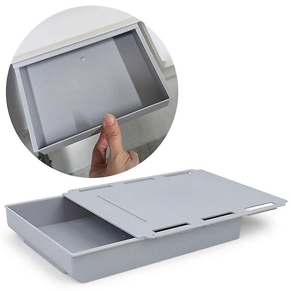  대형 슬라이딩 서랍 그레이 책상 씽크대 틈새공간