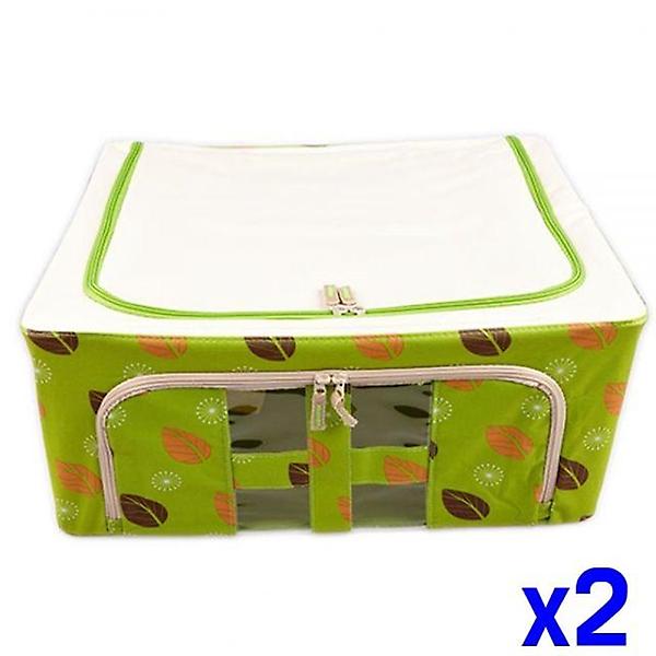  접이식 리빙박스 44리터 x2개 소품정리함 정리함