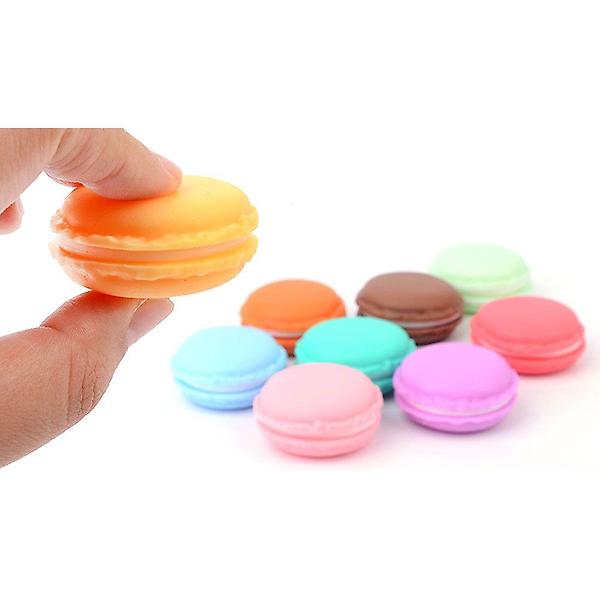  마카롱 디자인 모양 악세사리 소품 수납 케이스 X10개