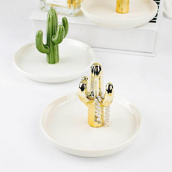  도자기 선인장 액세사리 주얼리 트리이 인테리어