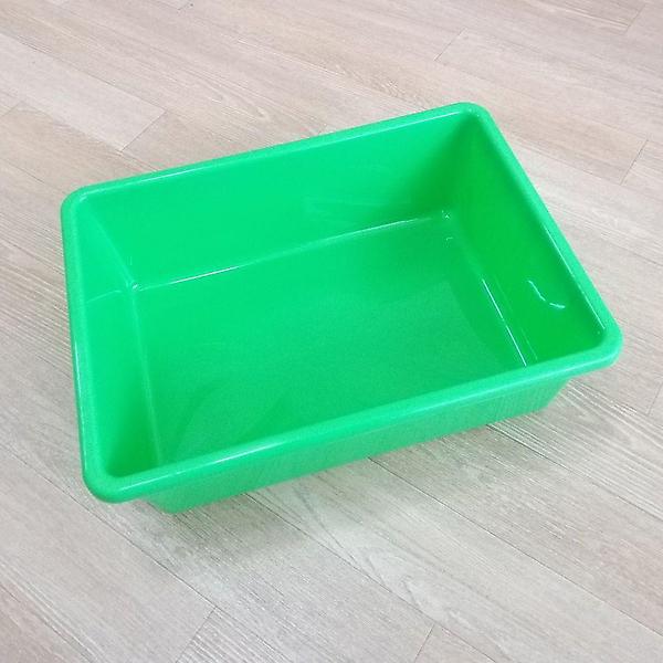  수납 정리함 사각 트레이 다용도 박스 (그린)