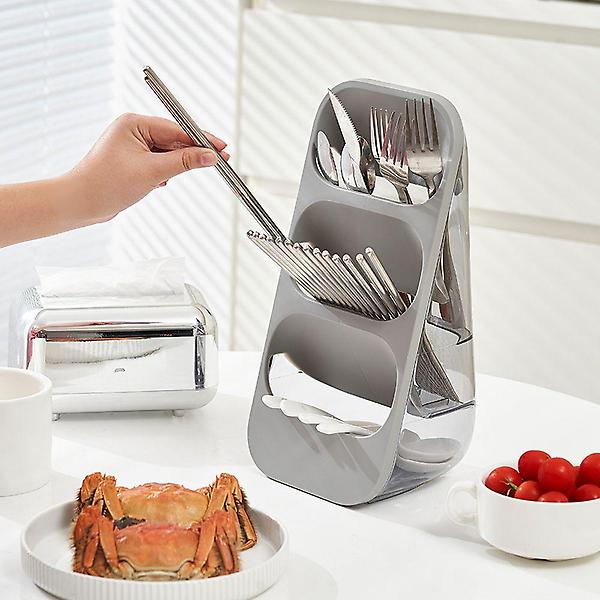  세로 스탠드 수저통 수저 케이스 정리함 꽂이 트레이