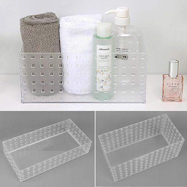  반투명 사각수납함 280x140x123 보관함 정리함