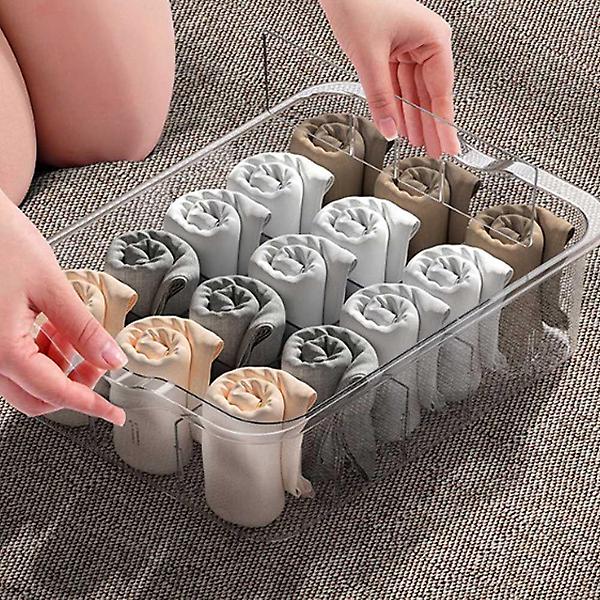  속옷 양말 정리 보관 옷장 언더 서랍 부착식 수납함