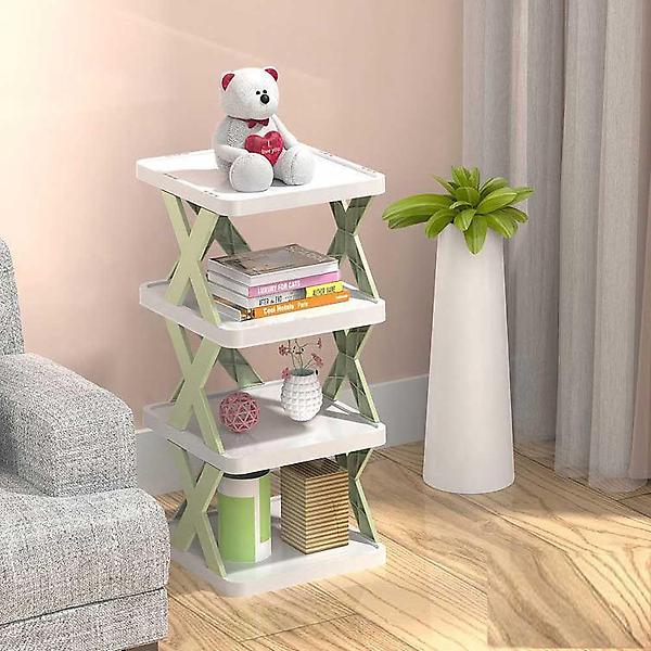  조립식 신발장 거실 미니 탁상 다용도 세로형 수납장