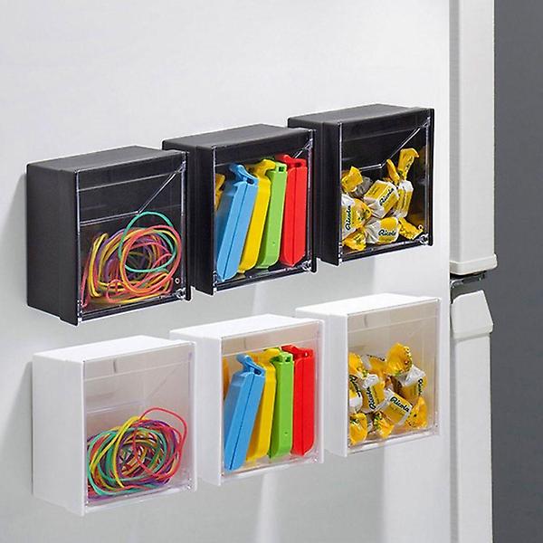  무타공 자석수납함 벽지 가구 가전 소지품 보함 정리