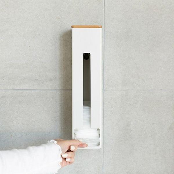  종량제 수납함 디스펜서 벽걸이 봉투 비닐봉투정리함