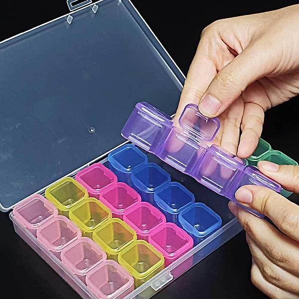  소품 정리함 컬러믹스 칸칸 태클 개별 케이스 28칸