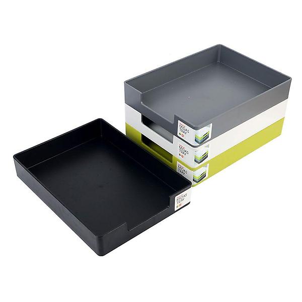  직사각 다용도 멀티 트레이 데스크 서류 파일 정리함
