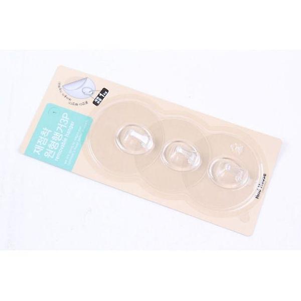  재점착 원형3P 행거 접착형행거 원형행거 재점착행거