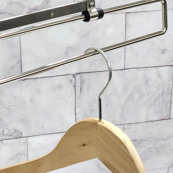  인출식바지걸이 슬라이딩 정장 바지 걸이 행거 500mm