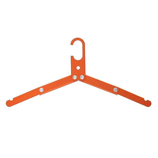  휴대용 2단 옷걸이 오렌지 경량 폴딩 접이식
