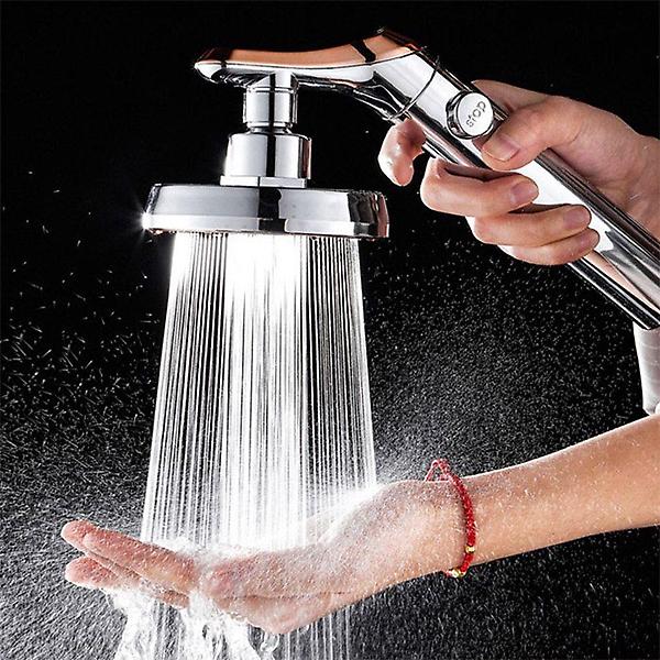  14K도금 욕실 폭포 절수 수압상승 샤워기 샤워 헤드