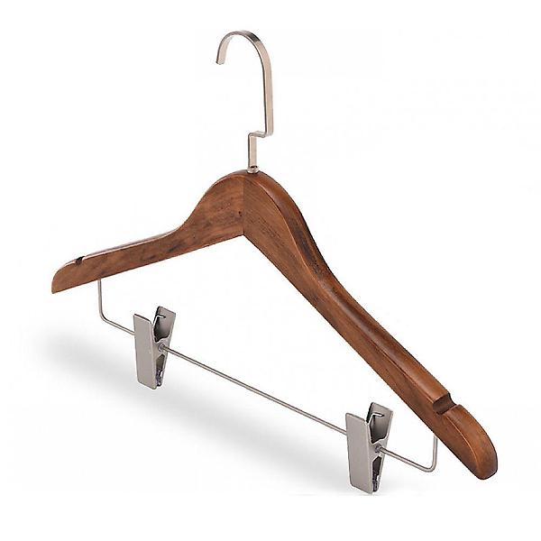  클래식 집게 상하의 원목 옷걸이남녀 정장장옷걸이
