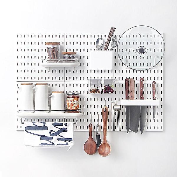  타공판악세사리 심플 포켓 선반 후크 수납함 인테리어