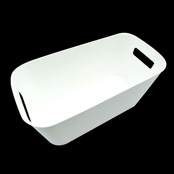  심플 손잡이 수납바구니 대형