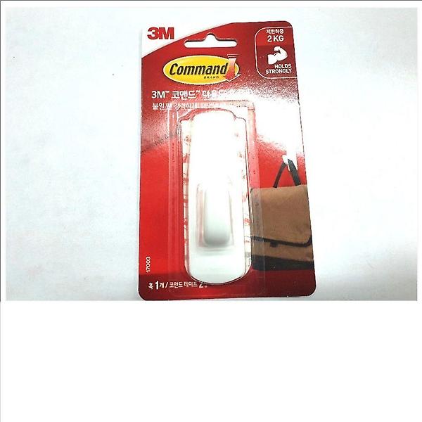  3M-코맨드다용도훅(대)17003 가방걸이 초강력후크
