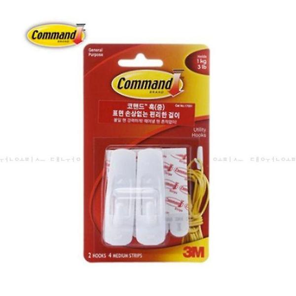  3M 코맨드 탈부착 벽걸이 소.중.대