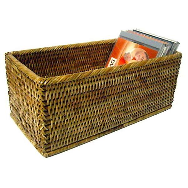  라탄 바구니 라탄 cd 바스켓 大 (Brown)