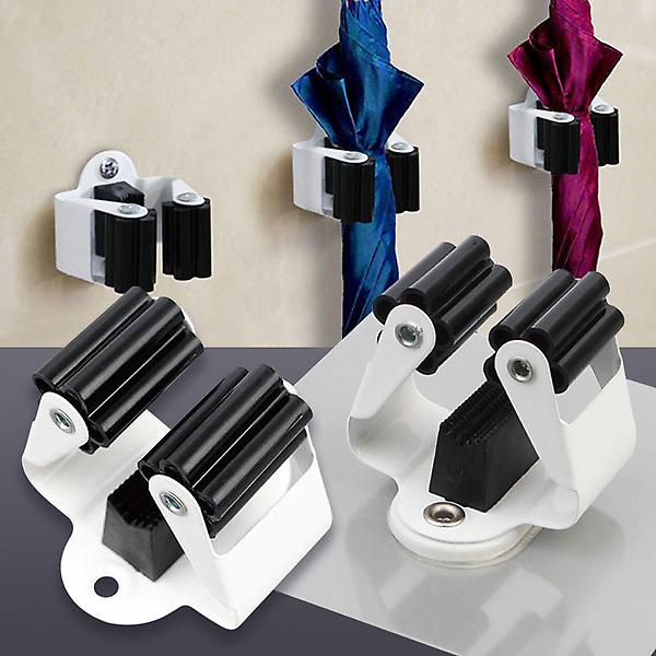  밀대걸이 홀더 벽부착형 지팡이 청소도구 고정용홀더