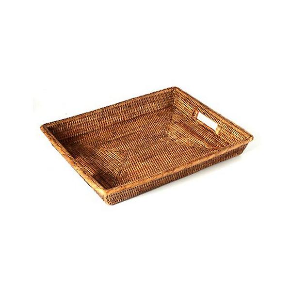  미얀마 천연 라탄 인아웃 트레이 라지 L NO.BK139