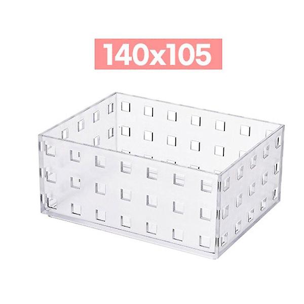  가벼운 플라스틱 사각수납함 140x105 적층가능 다용도