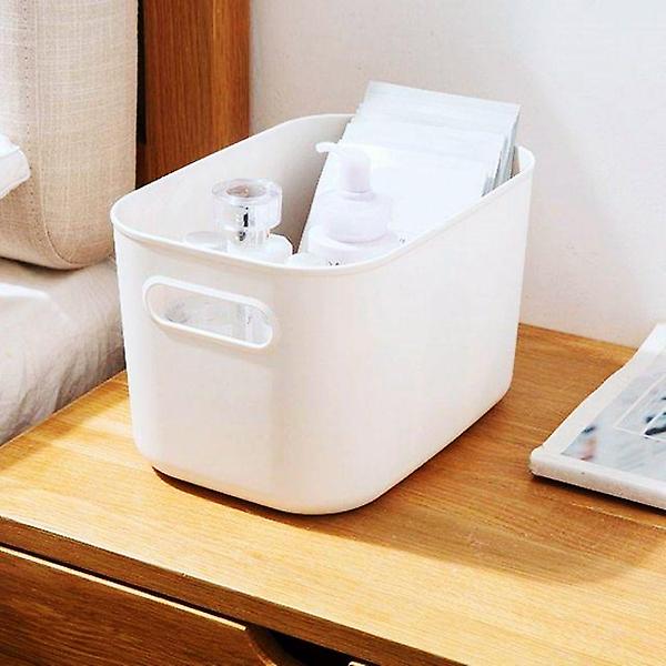  화이트 소형 스지 바구니