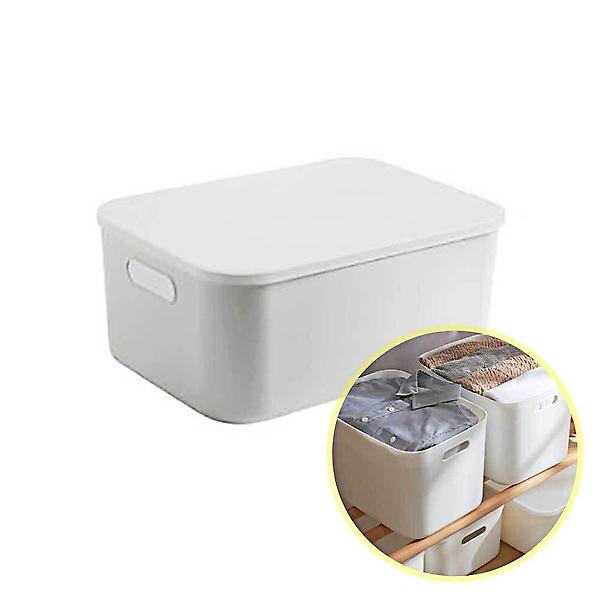  바구니 스 수납함 소품 중형 정리함 화이트 지