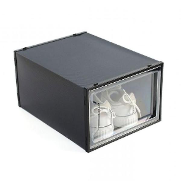  프리 슈즈 신발 정리함 diy 신발장 블랙 슈케이스