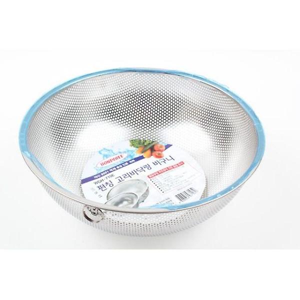  펀칭 고리 바닥 링 바구니 5호 채망 스텐바구니