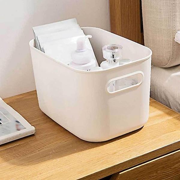  화이트 소형 스 지 바구니 펜트리 소품정리함