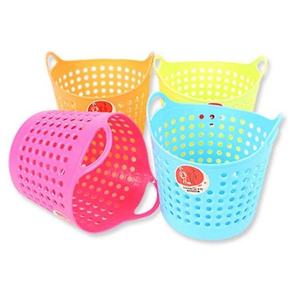  (set)팬시 미니바스켓2호(색상램덤)125x100mm20개