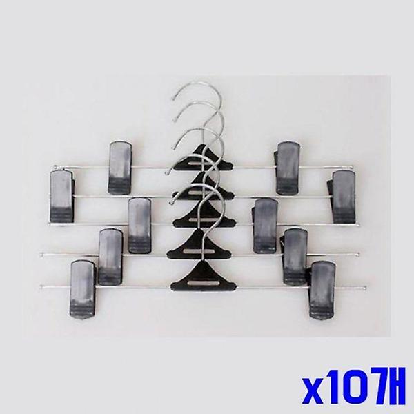  슬림 집게바지걸이 5p x10개 치마걸이 논슬립바지걸이