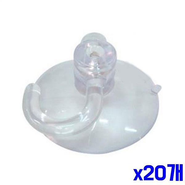  벽걸이 압착고무 고리형 40mm 3개 x20개