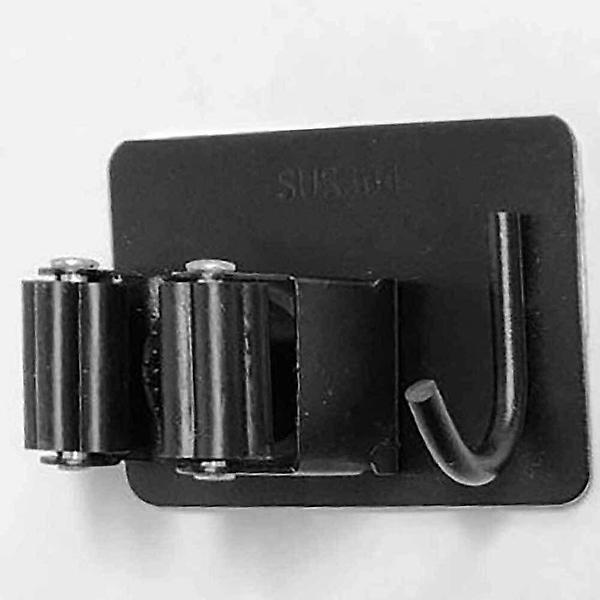  클립 대걸레 마대걸이 대걸레홀더 블랙 부착형