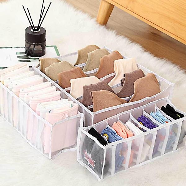  팬티 브라 양말 정리 트레이 세트 3종 칸막이 정리