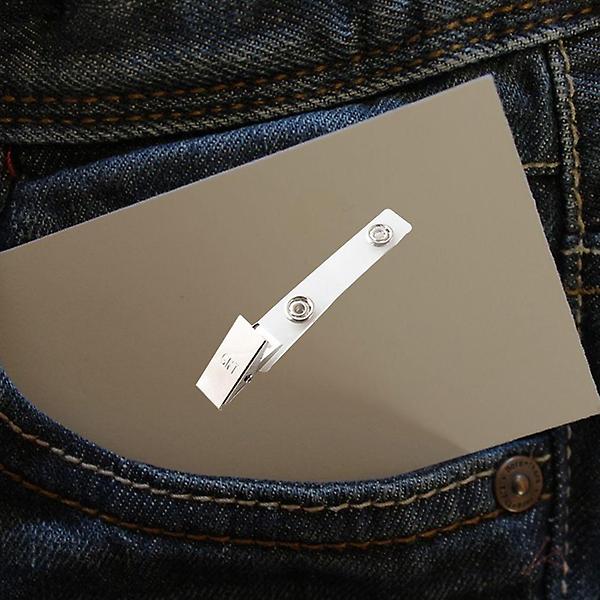  집게걸이 목걸이 명찰 다용도 집게 100개입