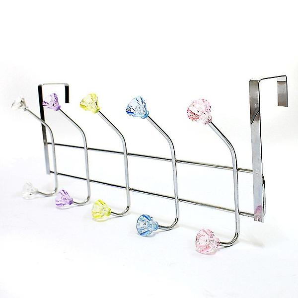  스테인리스 옷걸이 5개 소품걸이 도어 후크