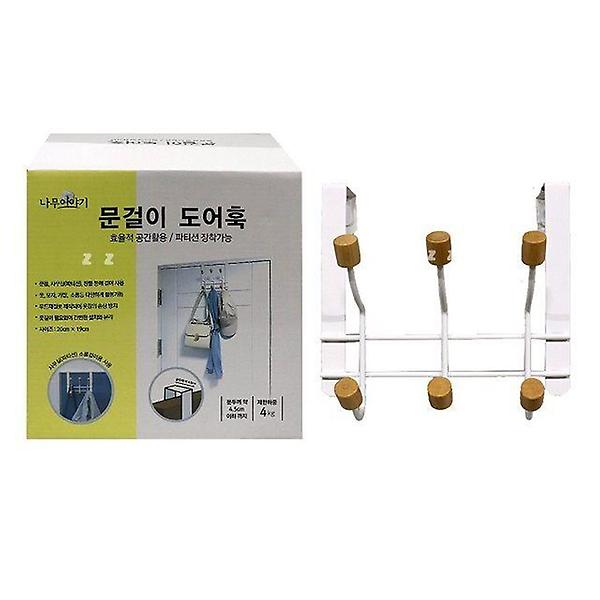  문걸이 도어훅 6구 모자 가방걸이