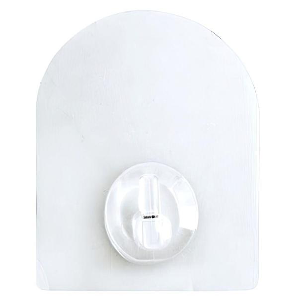  흡착 후크 행거 욕실 거실 다용도 벽걸이 5P 유리