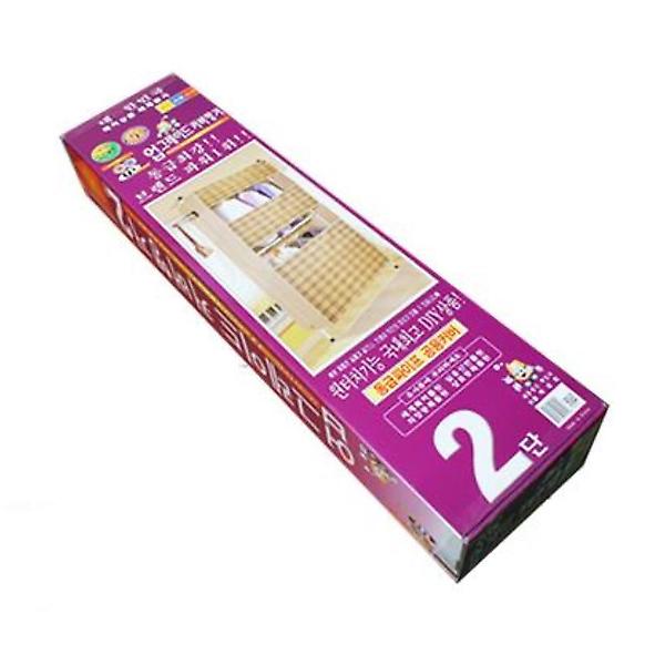  고정식 커버행거2단 간이옷장 높이조절 문걸이 도어훅