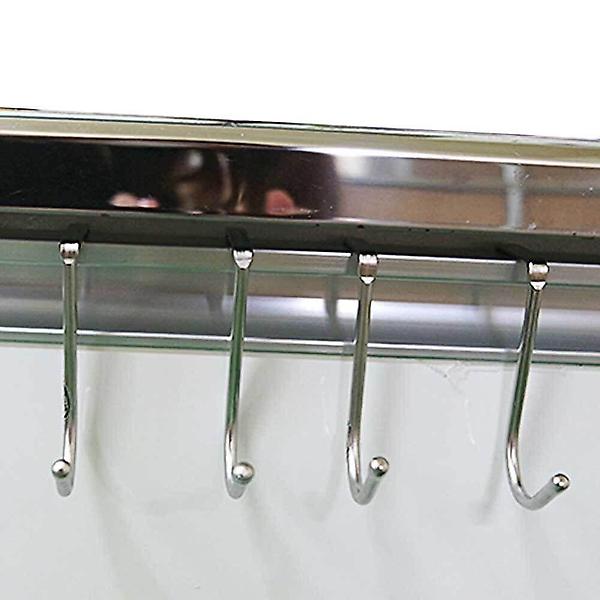  도어후크 S형 4개입 문걸이행거 도어훅 스텐