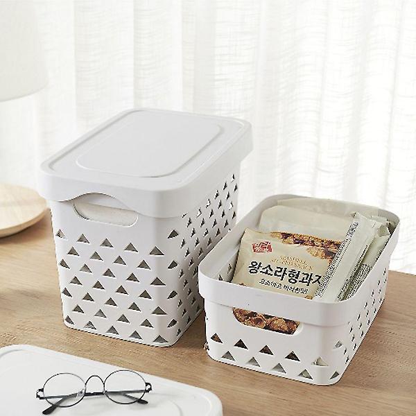  삼각 패턴 다용도 스토리지박스