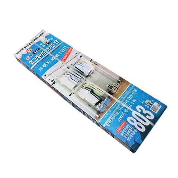  고정식 3단행거 옷걸이 옷정리 높이조절 소품걸이