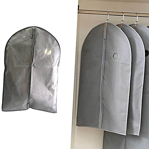  부직포 옷커버 정리함 중형회색