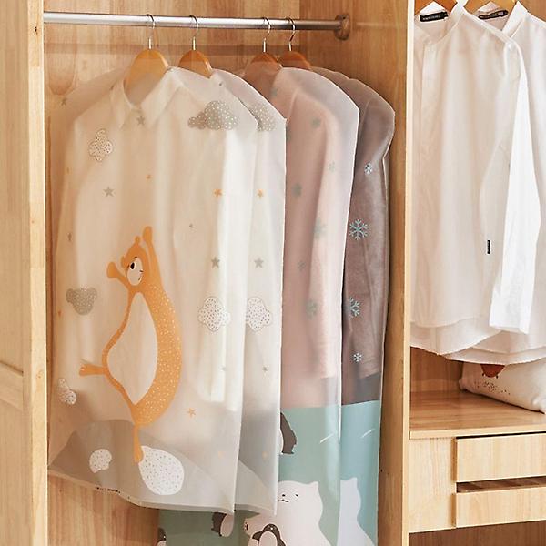  반투명 옷 커버 2p 세트 원피스 셔츠 투명옷 비닐