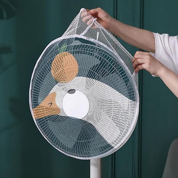  안전한 선풍기 귀염 캐릭터 안전망 선풍기용커버