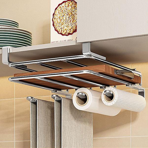  HWA 도어 판넬 걸이형 키친타올 선반