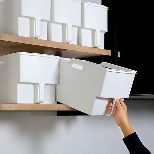  일본 손잡이 수납박스 다용도 정리함 팬트리 리빙박스